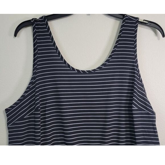 All in Motion Skirt Romper Womens Large Black/White Summer Workout Athletic NWT - Picture 2 of 9